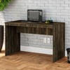 Mesa Escrivaninha W15 120 Carvalho Dark - Compace