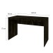 Mesa Escrivaninha W15 120 Carvalho Dark - Compace