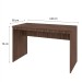 Mesa Escrivaninha W15 120 Nogal - Compace