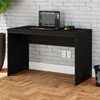 Mesa Escrivaninha W15 120 Preto ônix - Compace