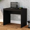 Mesa Escrivaninha W15 90 Preto ônix - Compace