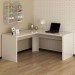 Mesa para Escritório Angular Branco Me4116  - Tecno Mobili