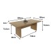 Mesa de Reunião Amendoa Me4119 - Tecno Mobili