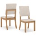 Cadeiras Kit 4 Cadeiras Mila Nature/Linho S35 - Henn