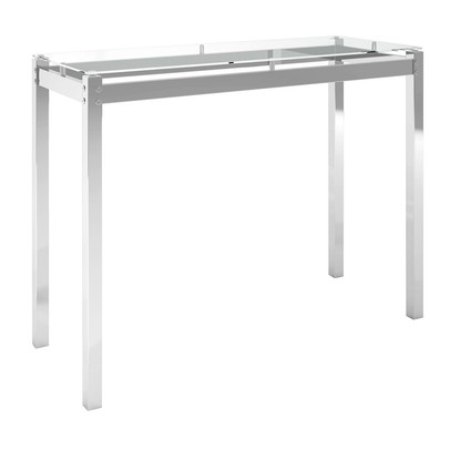 Aparador Tokio com Tampo de Vidro Cromado - Art Panta