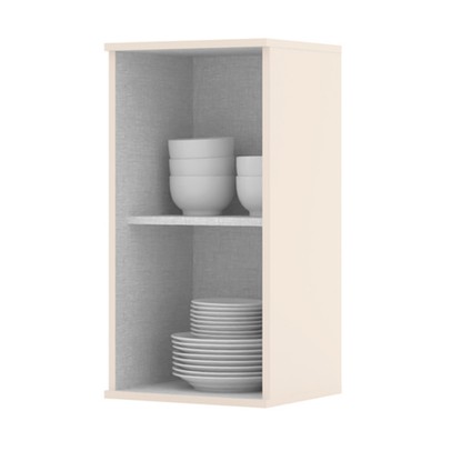 Armário Aéreo Cozinha Connect 1 Porta Off White C51 - Henn