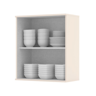 Armário Aéreo Cozinha 60 Cm Connect 1 Porta Off White - Henn