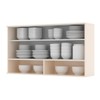 Armário Aéreo Cozinha 120 Cm Connect 1 Porta 100% Mdf Off White - Henn