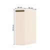 Armário de Cozinha Connect C60 Off White - Henn