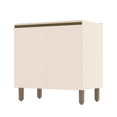 Armário de Cozinha 2 Portas Connect Off White C64 - Henn
