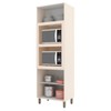 Torre Quente para 2 Fornos 71,5 Cm Connect Off White - Henn
