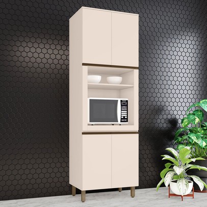 Torre Quente 1 Forno 71,5 Cm Connect Off White - Henn
