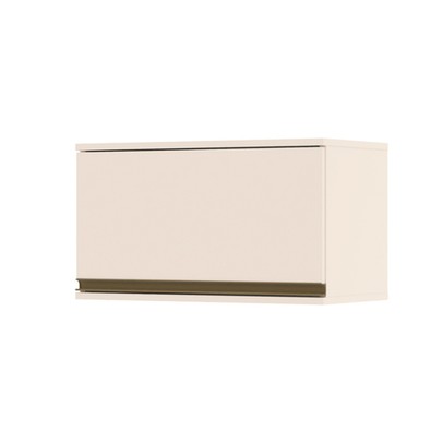 Armário Aéreo Cozinha Connect 1 Porta Basculante Off White - Henn