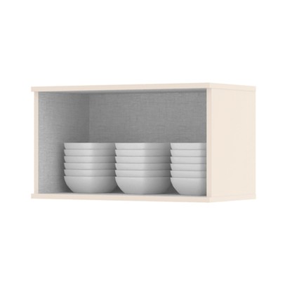 Armário Aéreo Cozinha Connect 1 Porta Basculante Off White - Henn