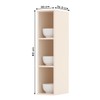 Nicho Aéreo Cozinha Connect 100% Mdf Off White - Henn