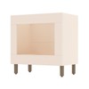 Balcão de Cozinha para Forno de Embutir Connect Off White - Henn