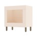 Balcão de Cozinha para Forno de Embutir Connect Off White - Henn