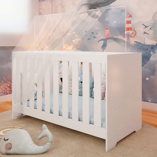 Berço Soninho Branco - Panorama Móveis