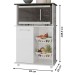 Armário de Cozinha Fruteira Malu 1 Porta Branco - Nicioli