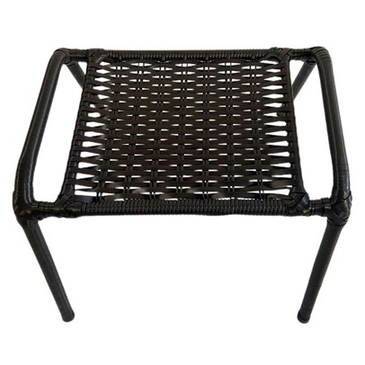 Cadeiras para Jardim com Mesa de Centro Tropical Fibra Sintética Argila - Wj Design