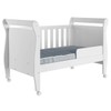 Berço Mini Cama Slim 100% Mdf Branco Tigus Baby