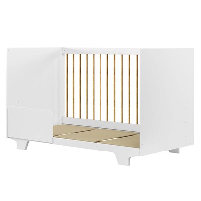 Berço Mini Cama Flocos 100% Mdf com Colchão Branco - Tigus