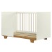 Berço Mini Cama Flocos 100% Mdf com Colchão Branco/Ypê - Tigus