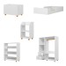 Quarto Infantil Completo Amarelinha 2 Gavetas Branco - Panorama Móveis