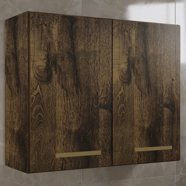 Armario Aéreo Cozinha 2 Portas Valencia Ypê - Kaiki Móveis