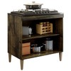 Armário de Cozinha para Cooktop 5 Bocas Sevilha 2 Portas Ypê - Kaiki Móveis