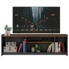 Rack para TV Até 60 Polegadas 2 Portas Grafite/Nogal - Hecol Móveis