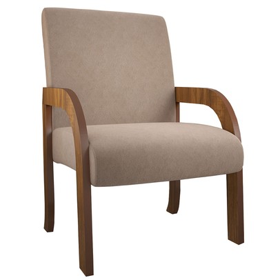 Poltrona Veneza Seda/Tabaco - Vian