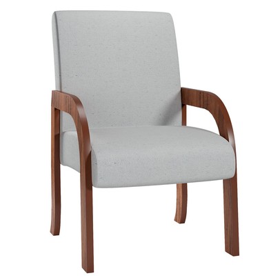 Poltrona Veneza Seda/Linho Gelo - Vian