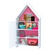 Cômoda Infantil Magia 2 Portas 4 Prateleiras Flex Branco/Rosa - Gabrielli Móveis