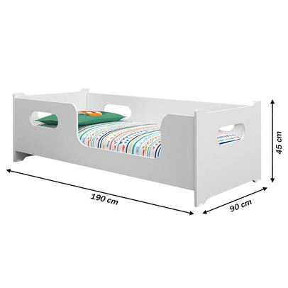Cama Montessoriano Encanto Branco - Gabrielli Móveis