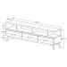 Rack com Painel para TV Até 72 Polegadas Vivare Wood Classic 3 Gavetas Off White/Freijó - Giga Móveis