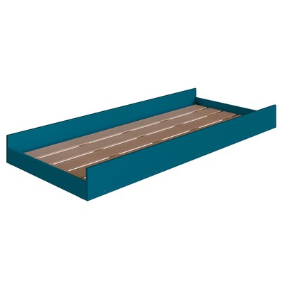 Cama Infantil Auxiliar Azul Secreto - Completa Móveis