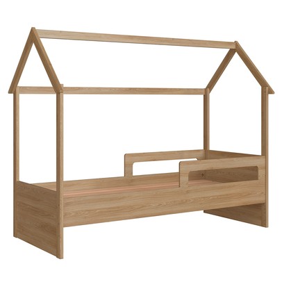 Cama Infantil Montessoriana Aveiro Oak - Completa Móveis
