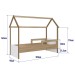 Cama Infantil Montessoriana Aveiro Oak/Branco - Completa Móveis