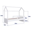 Cama Infantil Montessoriana Branco - Completa Móveis