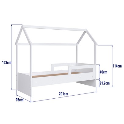Cama Infantil Montessoriana Branco - Completa Móveis