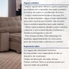 Sofá 5 Lugares Espanha Retrátil e Reclinável 290cm Bege Escuro - Celflex