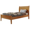Cama de Solteiro Esmeralda 90cm Amêndoa Mel - Josandro