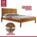 Cama de Casal Amazone 140cm Amêndoa Mel - Josandro