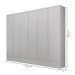Guarda-Roupa Casal Urbano 6 Portas 9 Gavetas Branco - Josandro