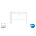 Mesa para Escritório Bc 31 Branco - Brv Móveis