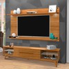 Rack para TV Até 75 Polegadas Limit 2 Gavetas 2 Prateleiras Nature - Tebarrot