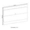 Painel para TV Até 86 Polegadas Seleto Cedro/Off White - Artely Móveis
