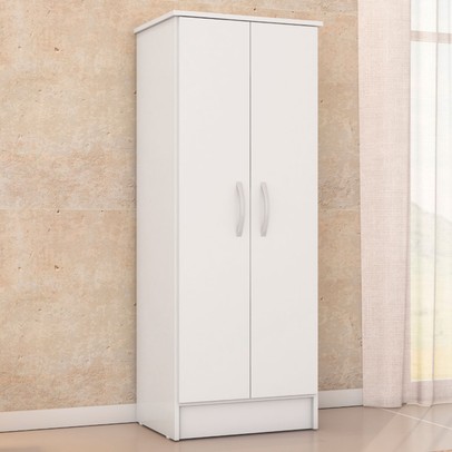 Armário Multiuso Viena 2 Portas Branco - Demóbile