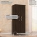 Armário Multiuso Viena 2 Portas ébano Touch - Demóbile